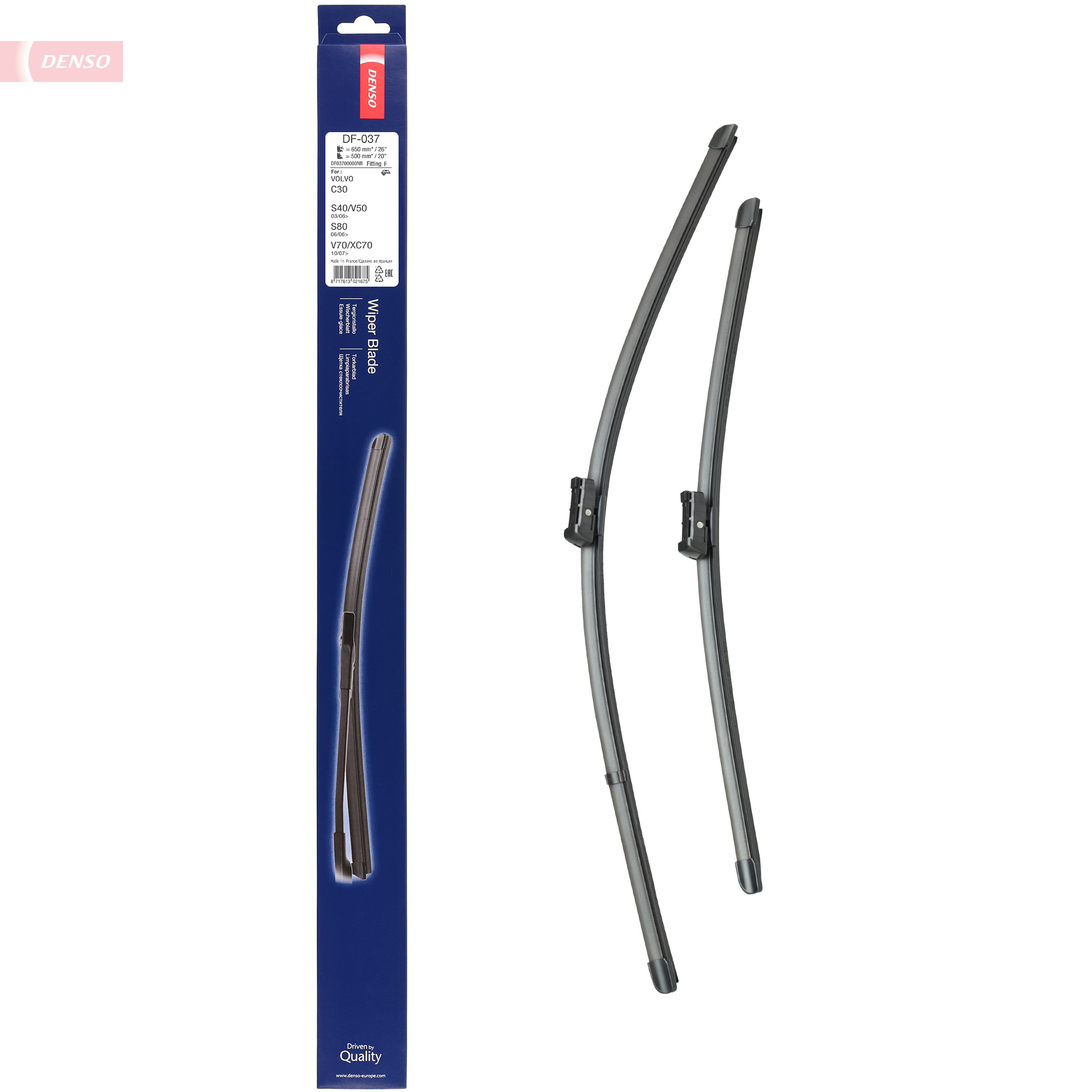 DENSO Wischblatt df037 für Volvo BMW LEXUS