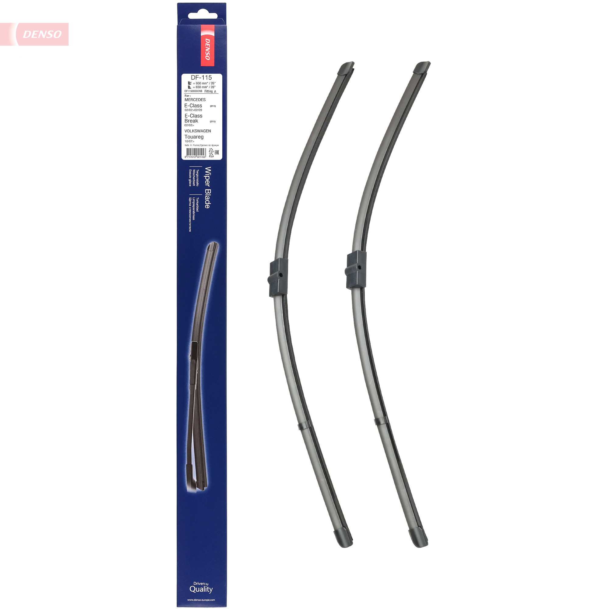 Denso Wischblatt Flat Blades Df-115, 650Mm, Vorne, 2 Stück - Bild 5