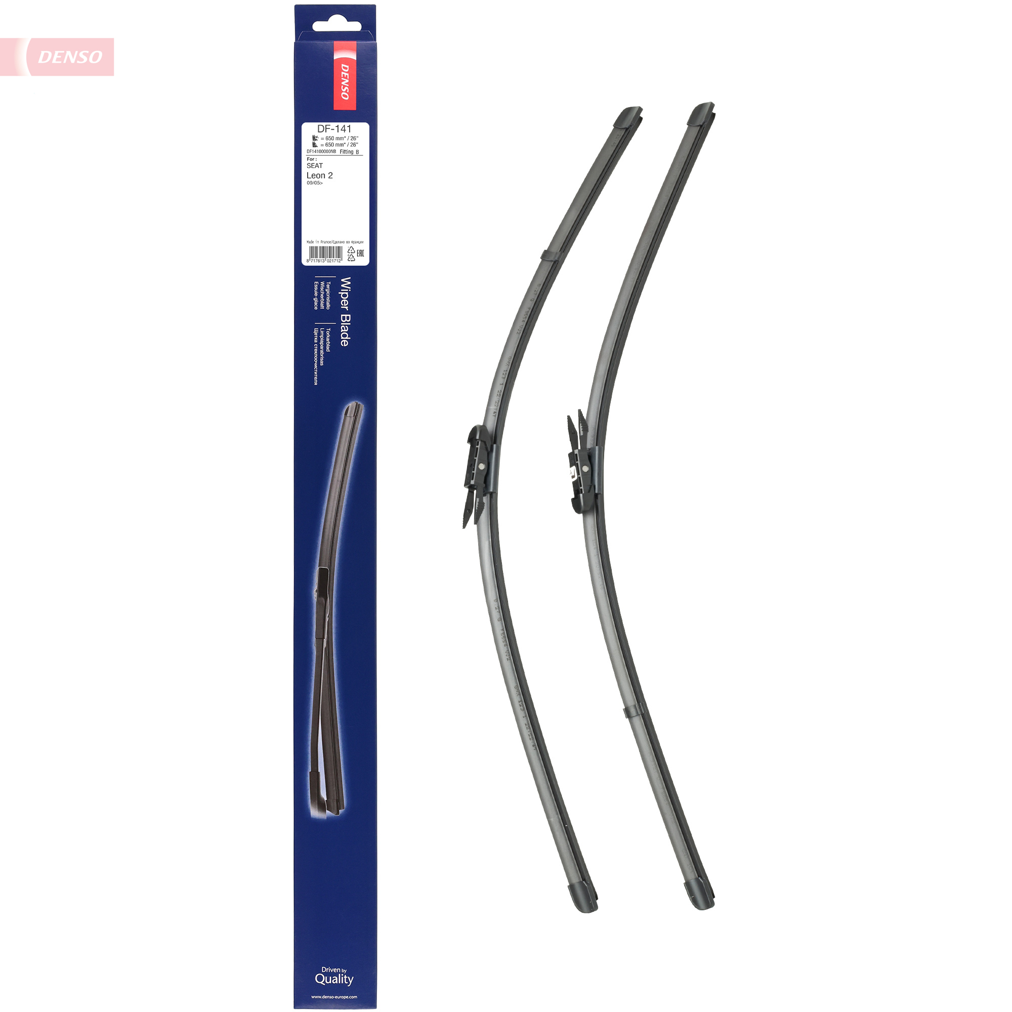 Denso Wischblatt Df 650Mm, Vorne, Stück Größe 2 Df-141 - Bild 5