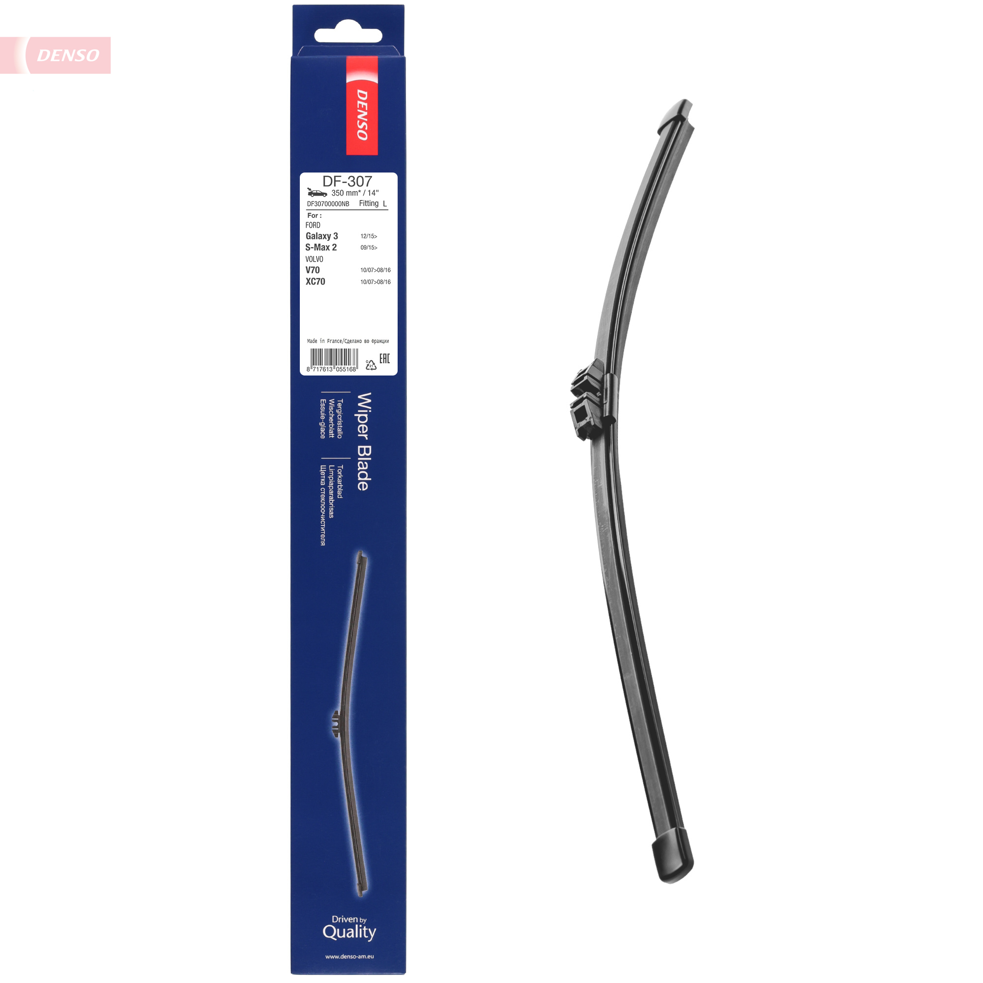 DENSO Wischblatt, df307 für Ford Volvo Mercedes BMW