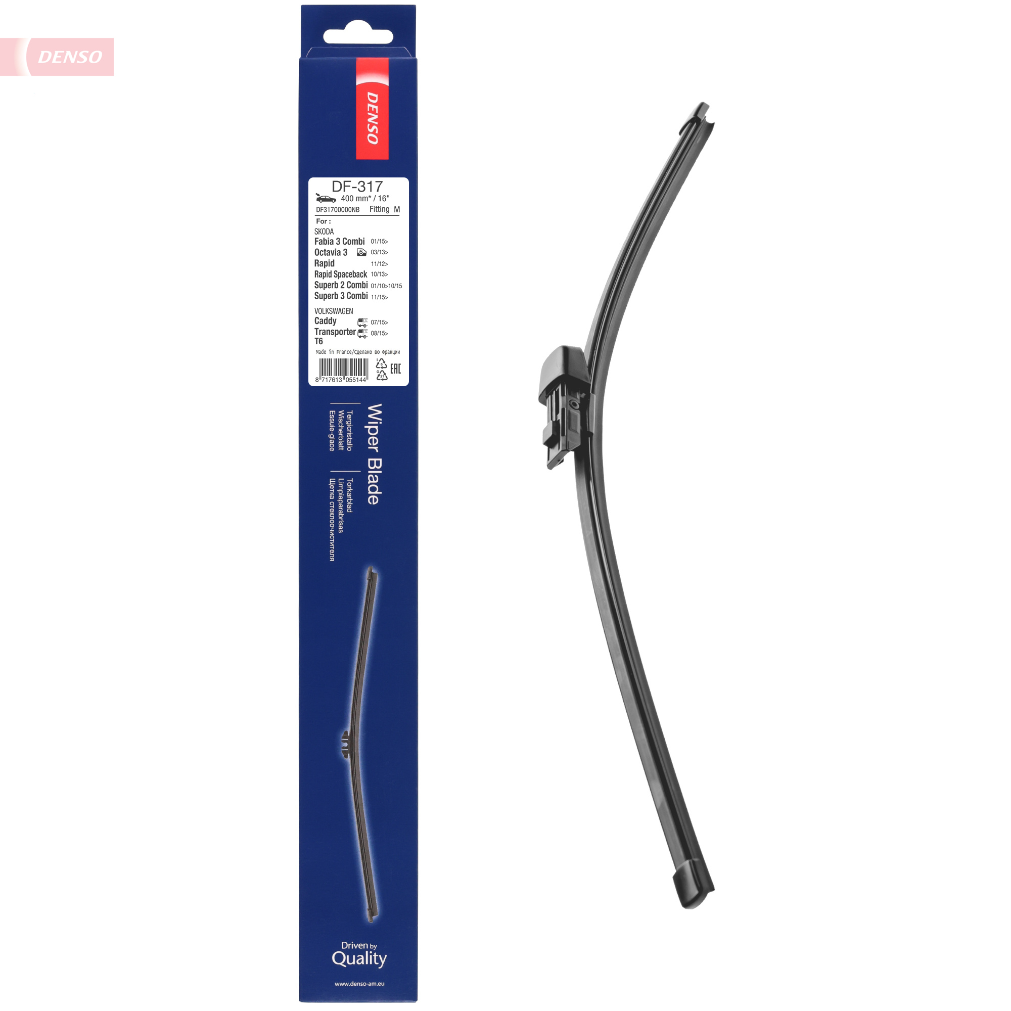 DENSO Wischblatt df317 für Skoda VW