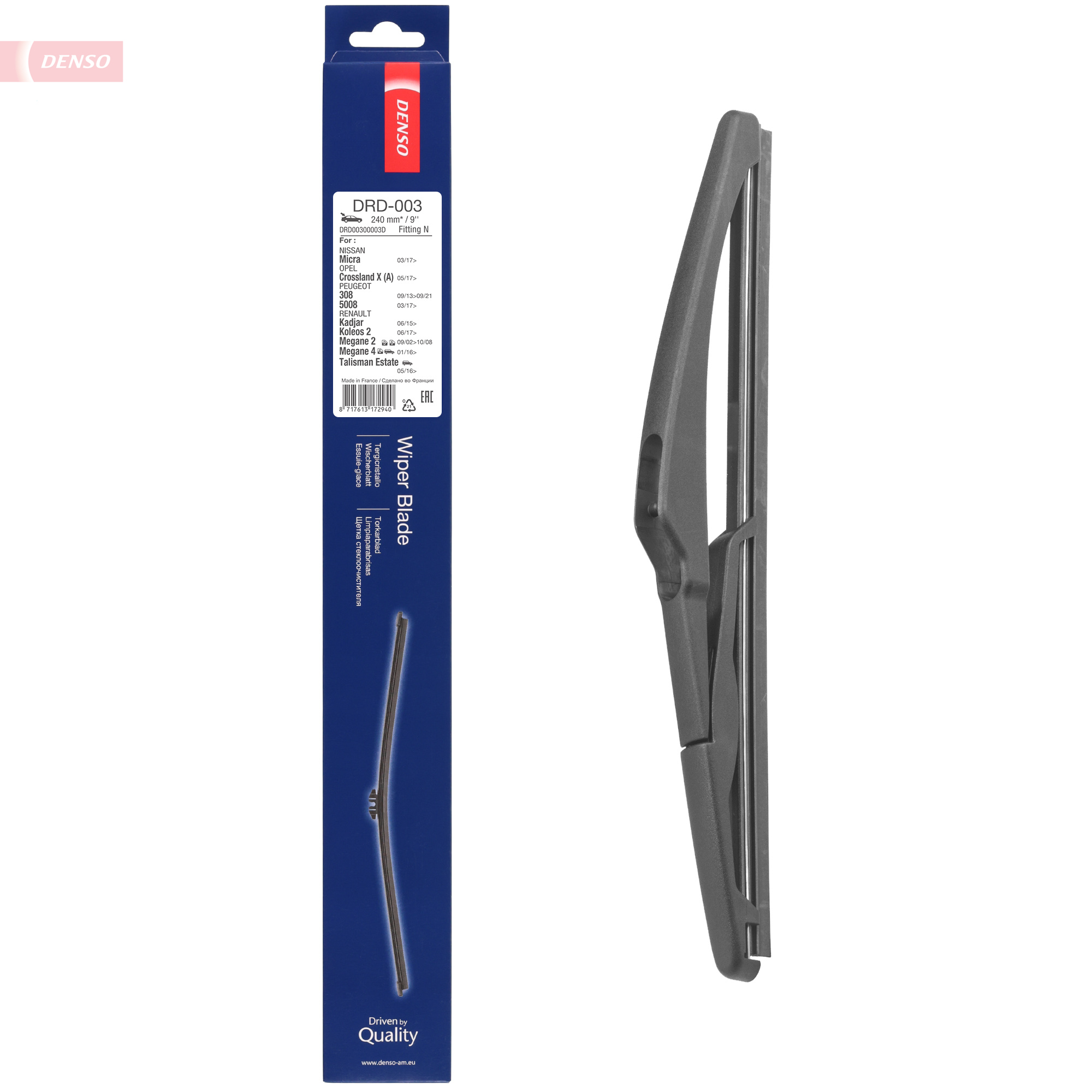 DENSO Wischblatt, drd003 für Peugeot RENAULT