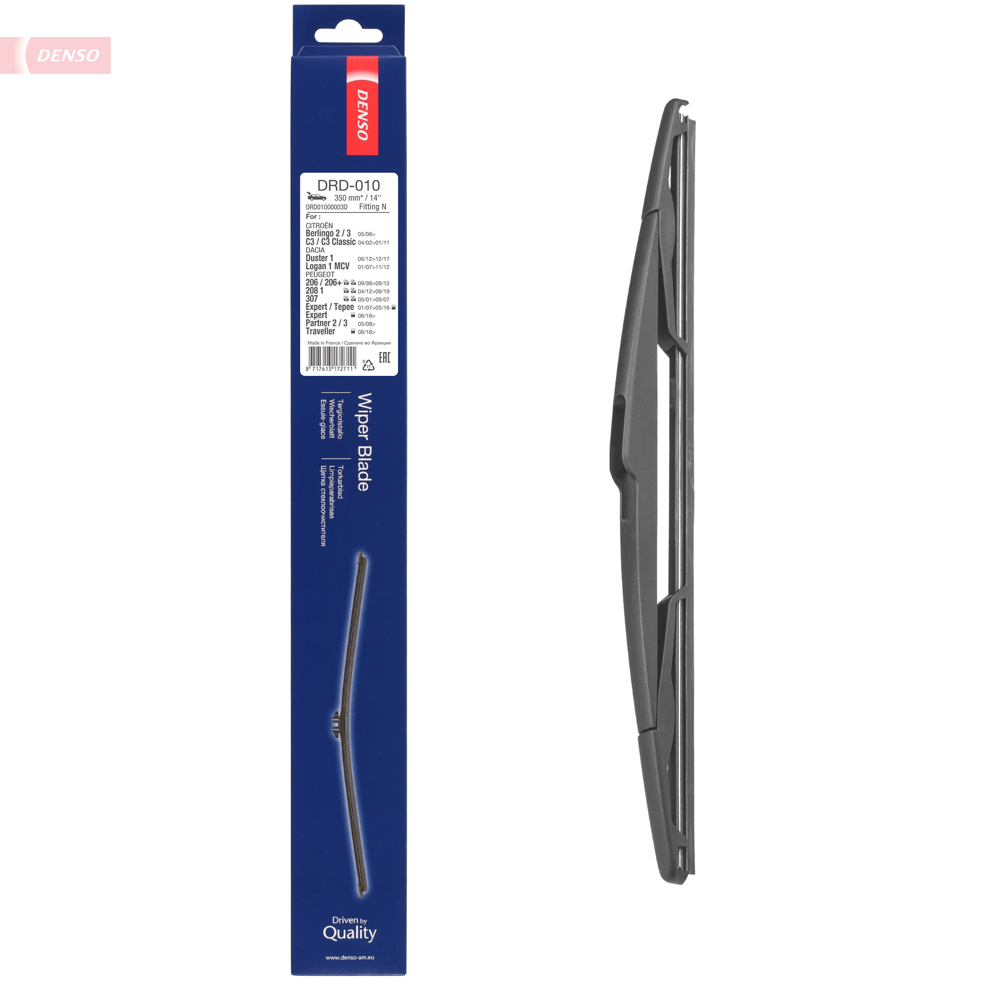 DENSO Wischblatt drd010 für Fiat