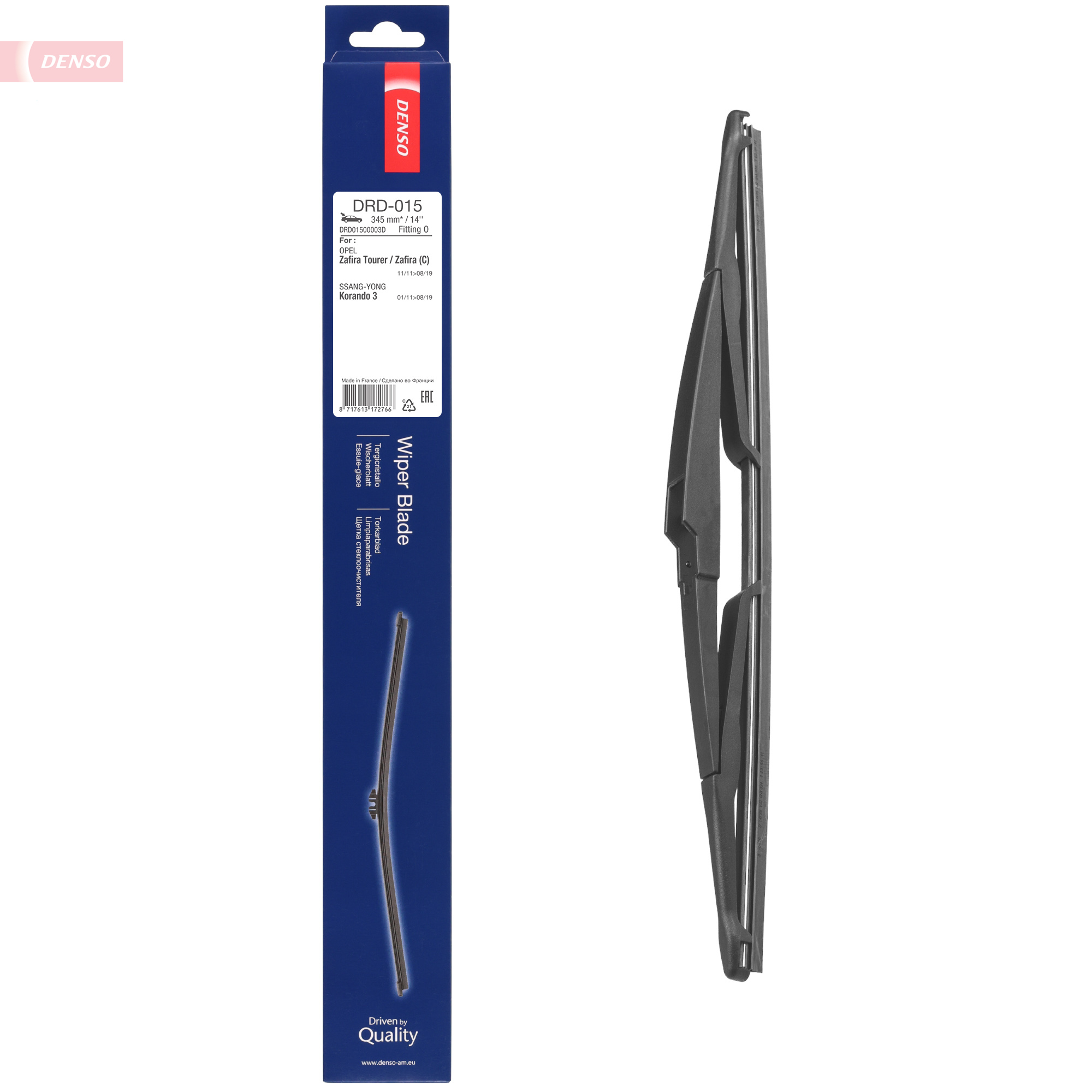 DENSO Wischblatt drd015 für Opel Vaughall