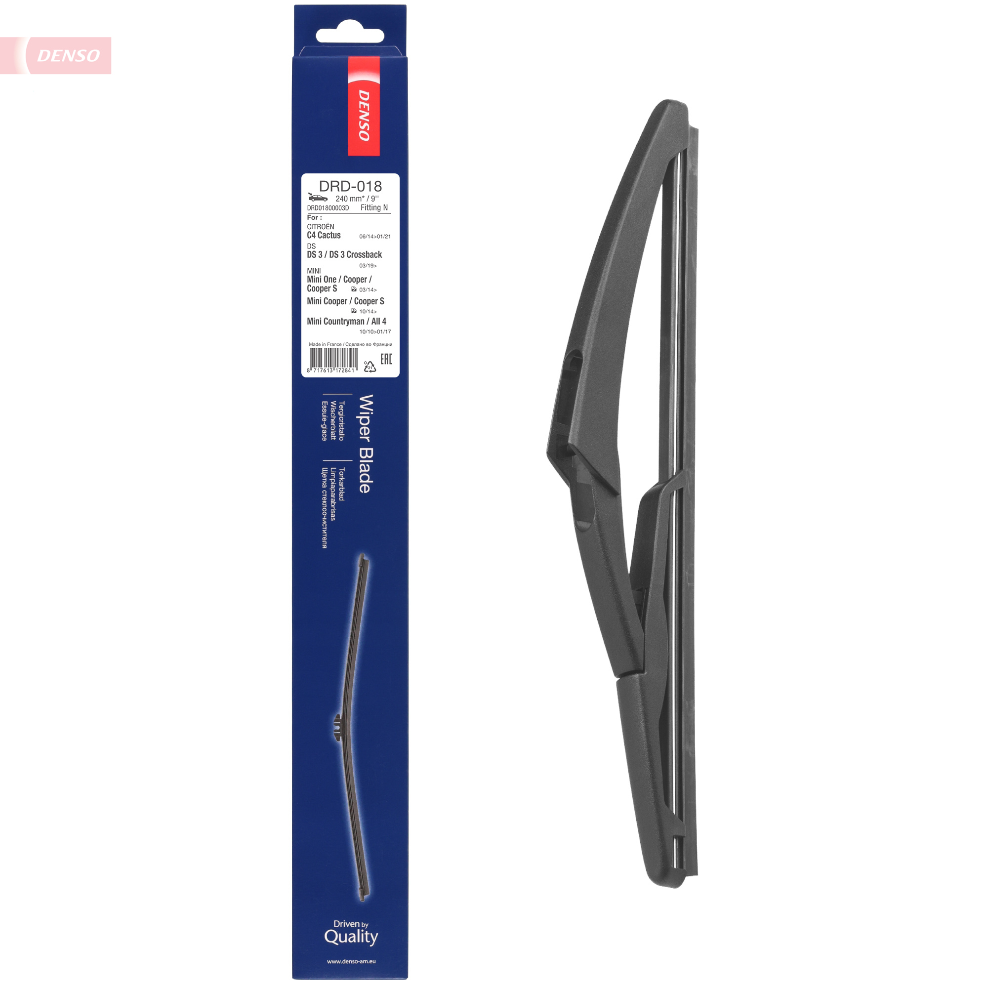 DENSO DRD-018 Wischblatt für Citroen für Jeep für Mini für Ds - Bild 7
