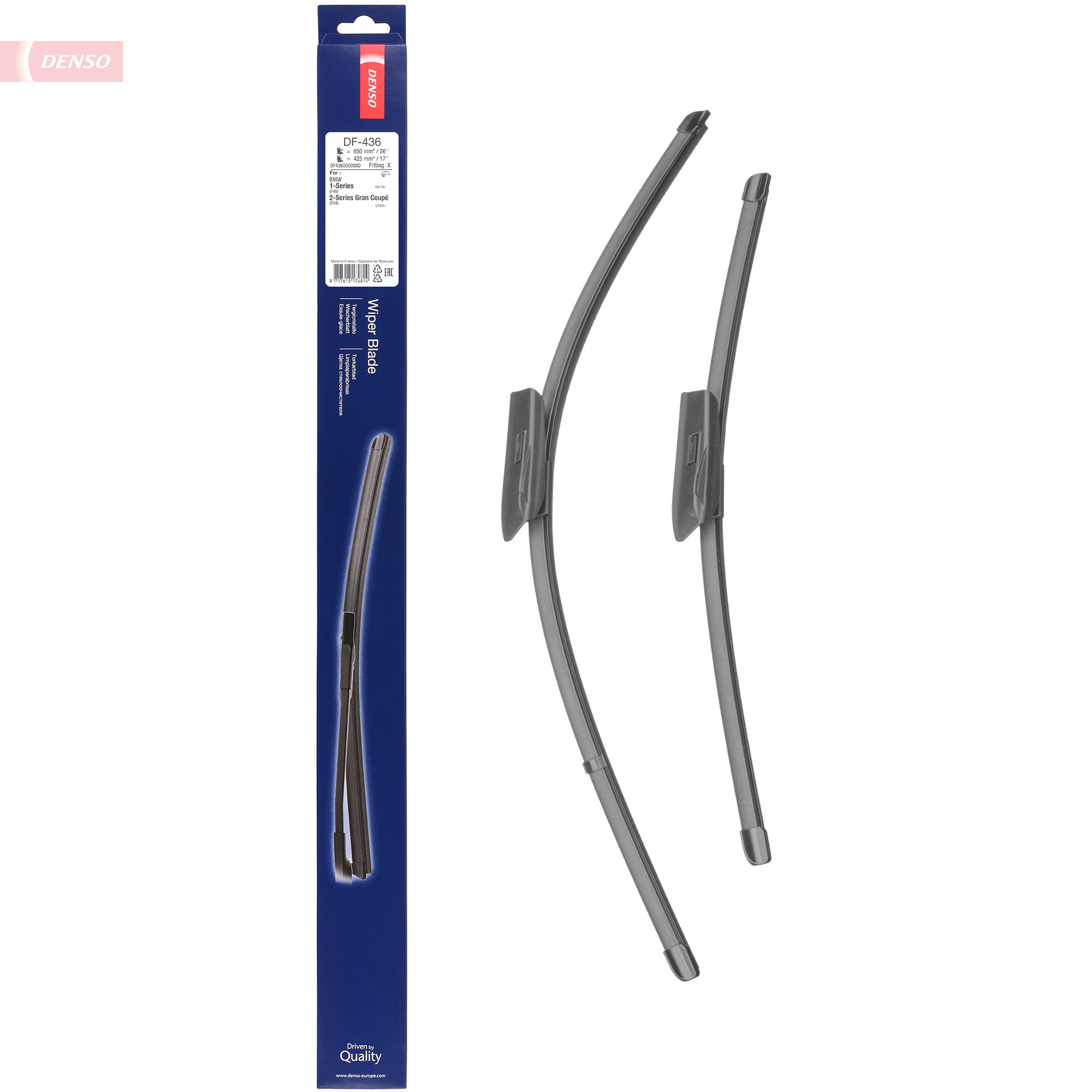 Denso Wischblatt Df-436 Für Bmw