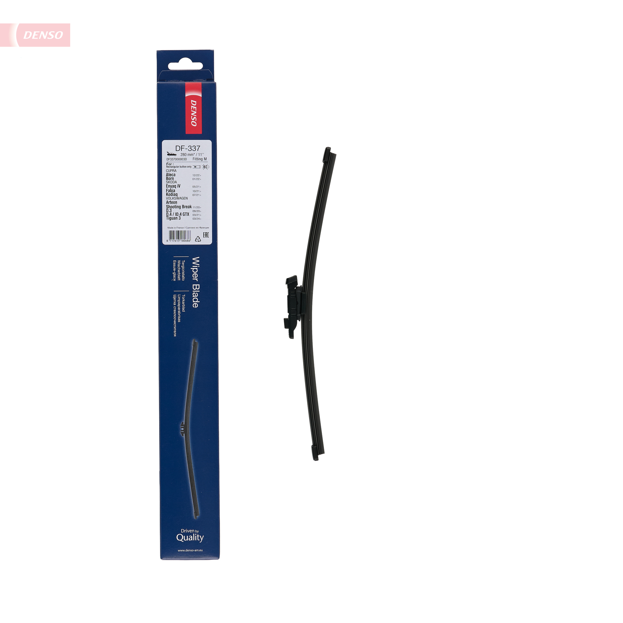 DENSO Wischblatt, df337 für VW Skoda SEAT