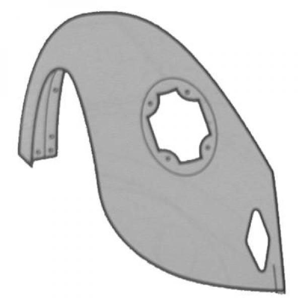 DIEDERICHS Kotflügel 2262135 hinten links für VW