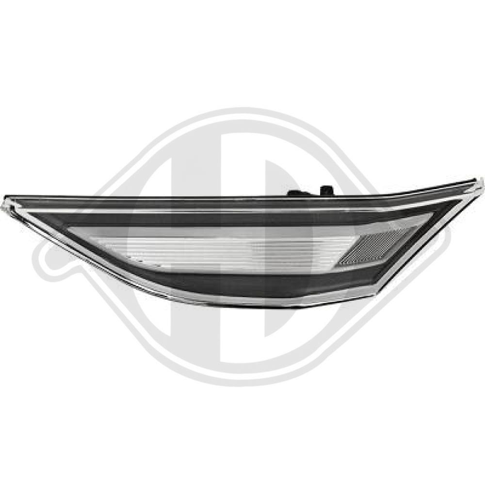 DIEDERICHS Blinkleuchte 2003076 LED vorne rechts für Porsche