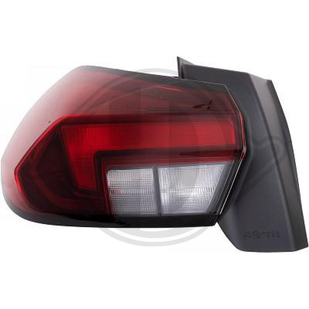 DIEDERICHS Heckleuchte RÜCKLEUCHTE links Opel Corsa F 1816091 W16W für