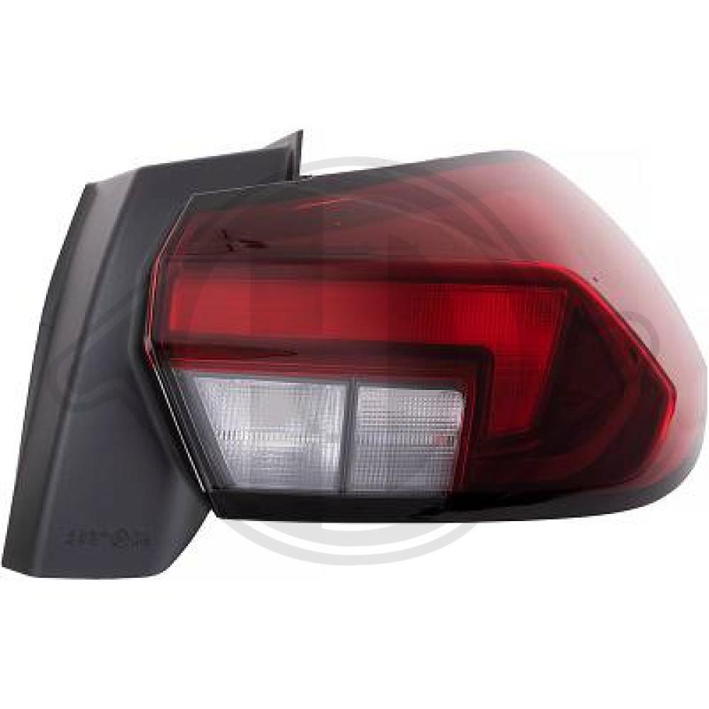 DIEDERICHS Heckleuchte RÜCKLEUCHTE rechts Opel Corsa F 1816090 W16W für