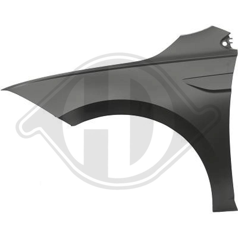 DIEDERICHS Kotflügel 2209107 vorne links für VW