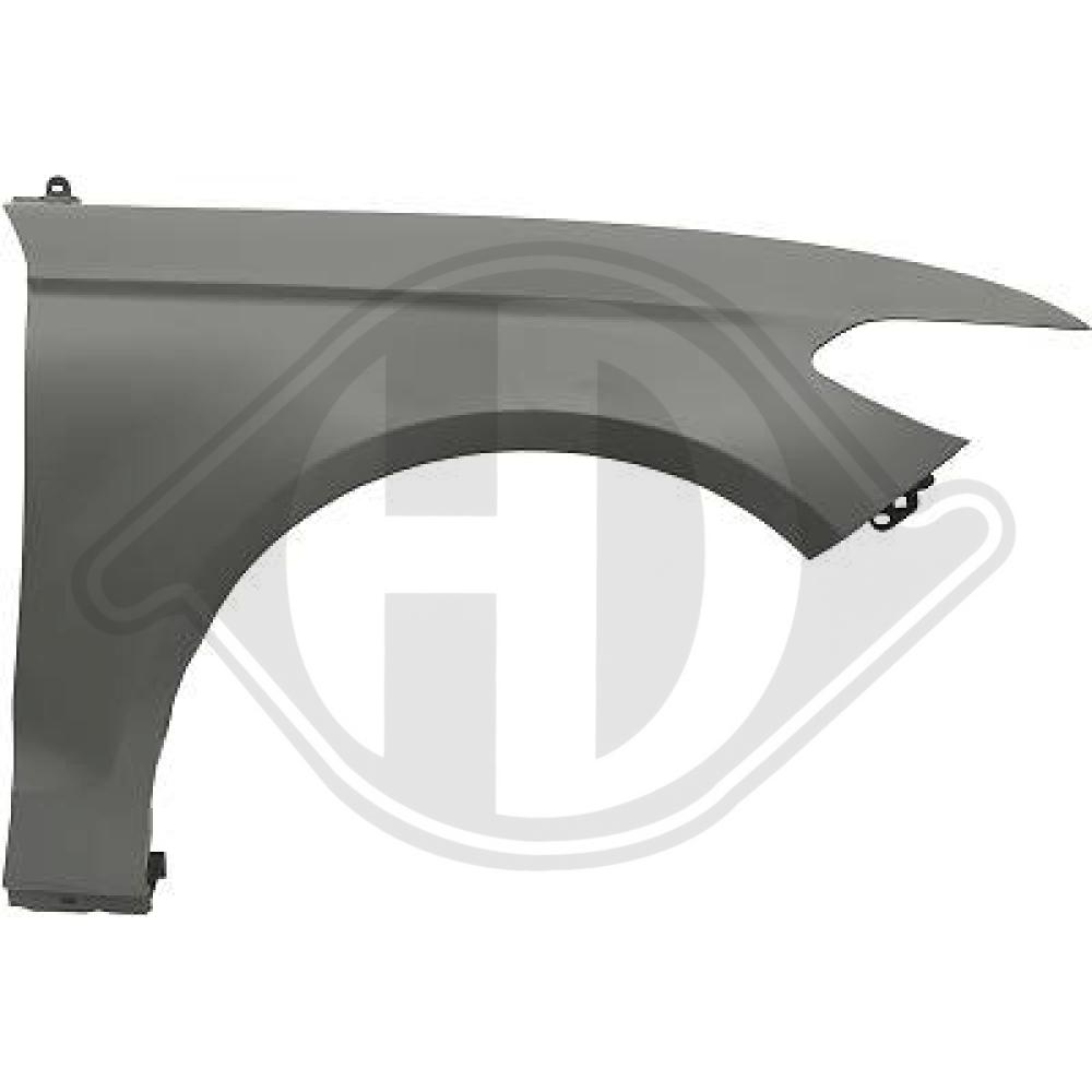 DIEDERICHS Kotflügel 1429006 vorne rechts für Ford