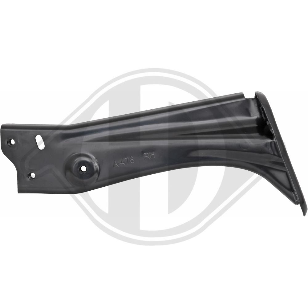 DIEDERICHS Halter, Kotflügel 7832364 vorne rechts für Skoda