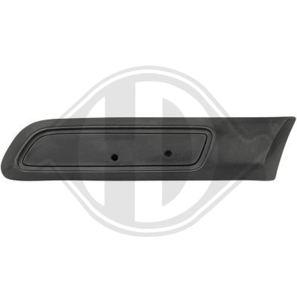 DIEDERICHS Zier-/Schutzleiste, Kotflügel 3405323 hinten links für Fiat