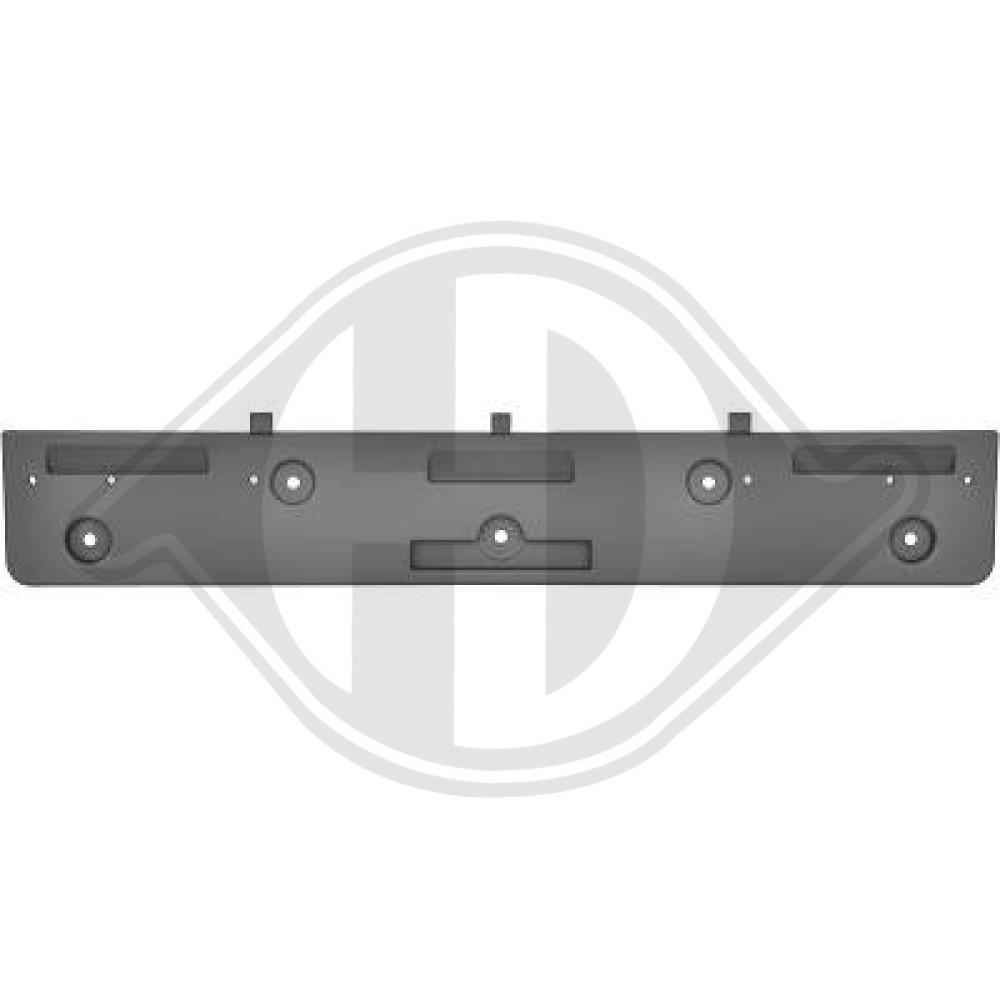 DIEDERICHS Kennzeichenhalter 1244054 vorne für BMW