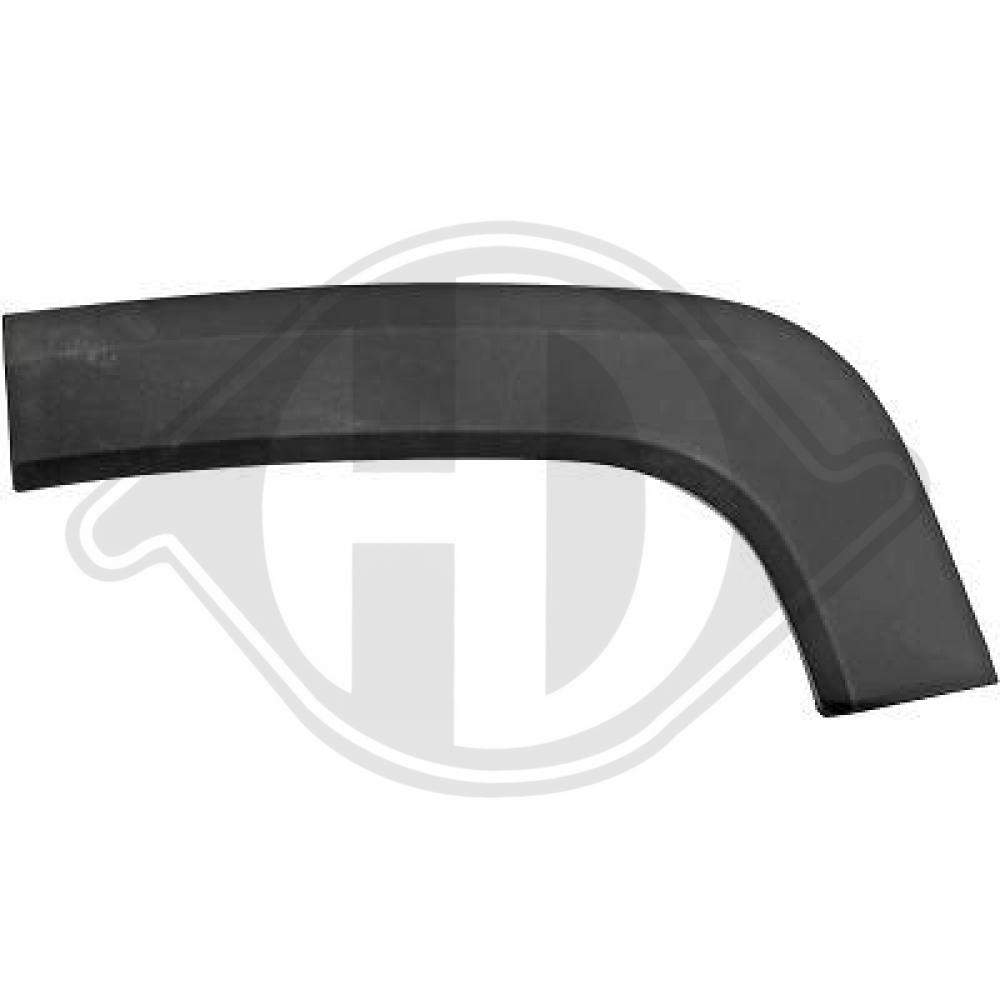 DIEDERICHS Verbreiterung, Kotflügel 2660067 hinten links für Chrysler JEEP