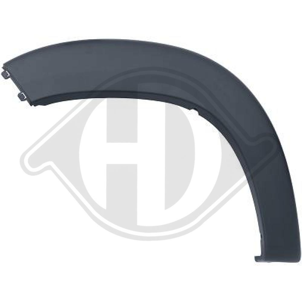 DIEDERICHS Verbreiterung, Kotflügel 3484368 hinten rechts für Fiat Peugeot