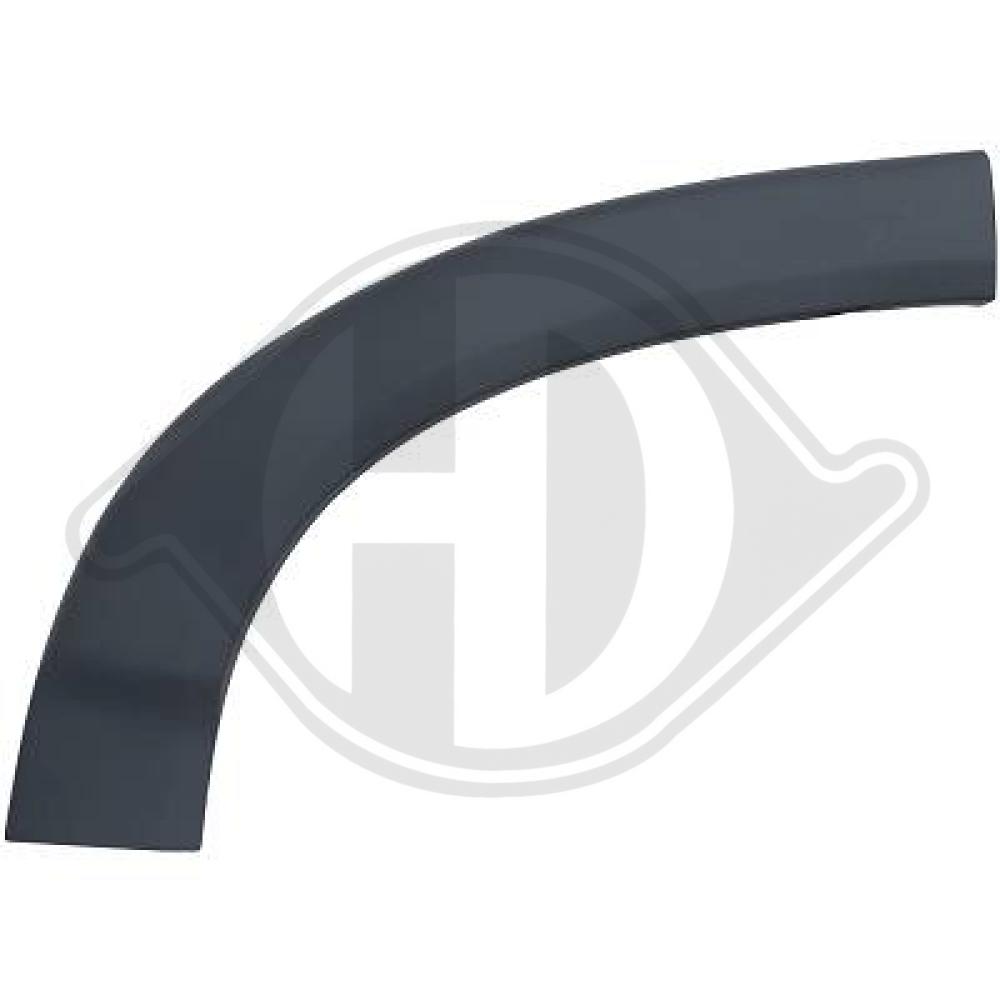 DIEDERICHS Zier-/Schutzleiste, Kotflügel 3484765 vorne links für Fiat Peugeot
