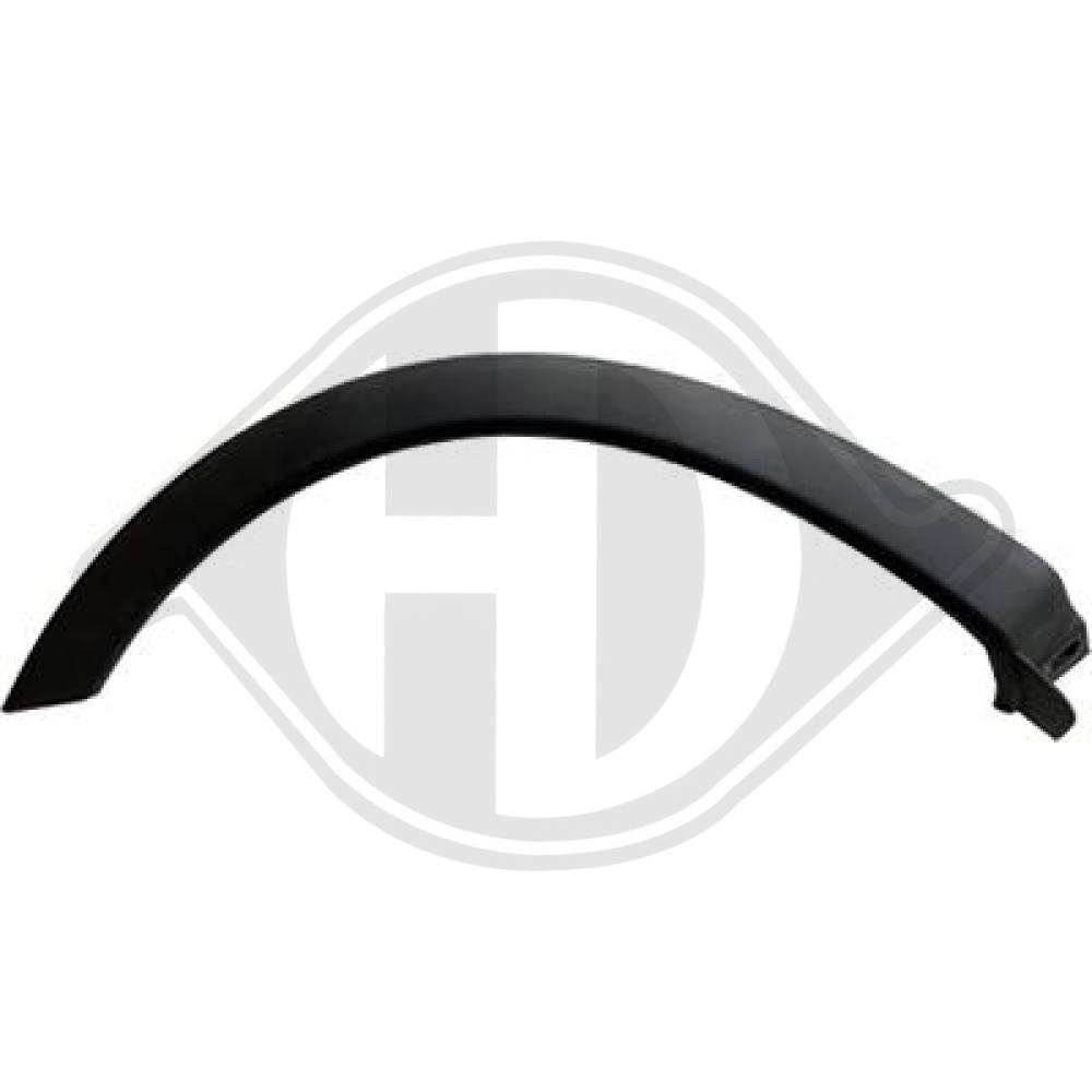 DIEDERICHS Verbreiterung, Kotflügel 1813668 hinten rechts für Opel
