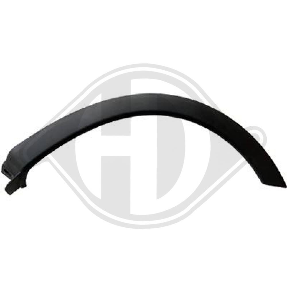 DIEDERICHS Verbreiterung, Kotflügel 1813669 hinten links für Opel