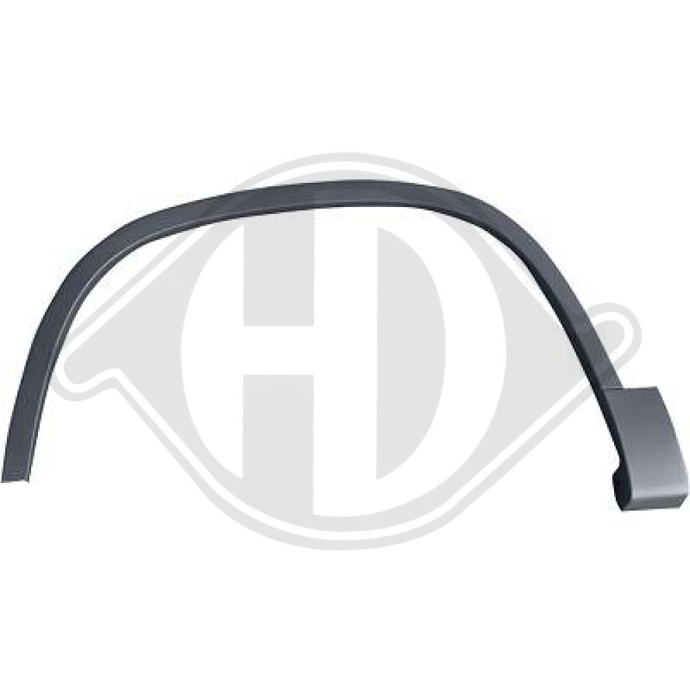 DIEDERICHS Verbreiterung, Kotflügel 2255353 vorne links für VW