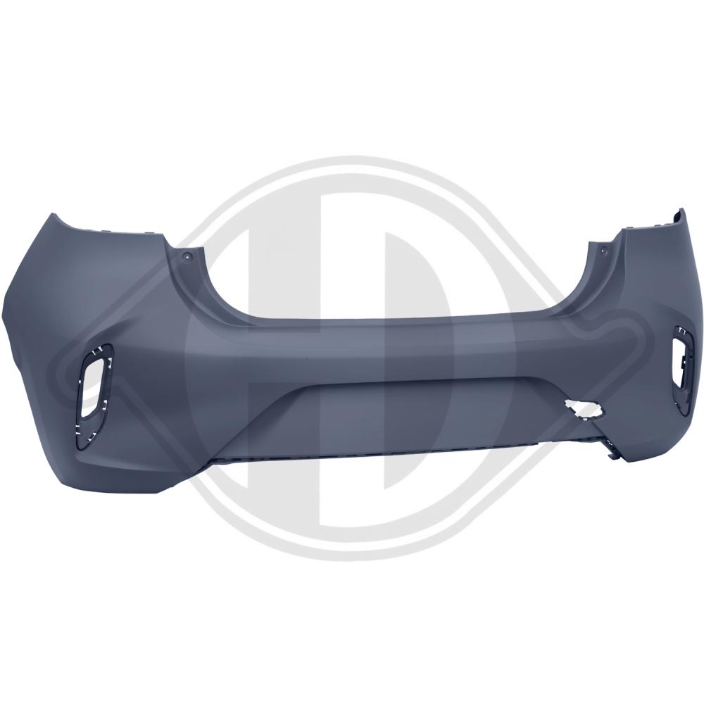 DIEDERICHS Stoßfänger STOßSTANGE hinten Opel Corsa F 1816055 für