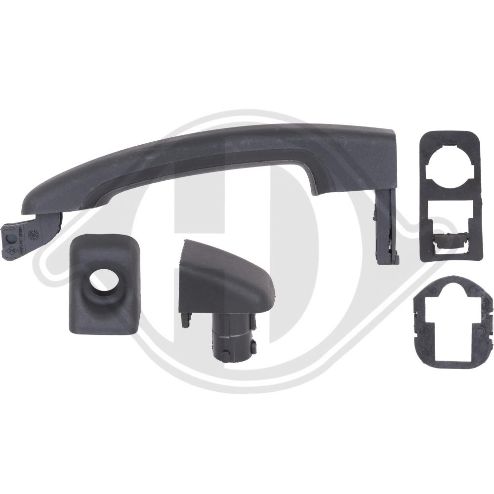 DIEDERICHS Türgriff 1887232 beidseitig für Opel RENAULT