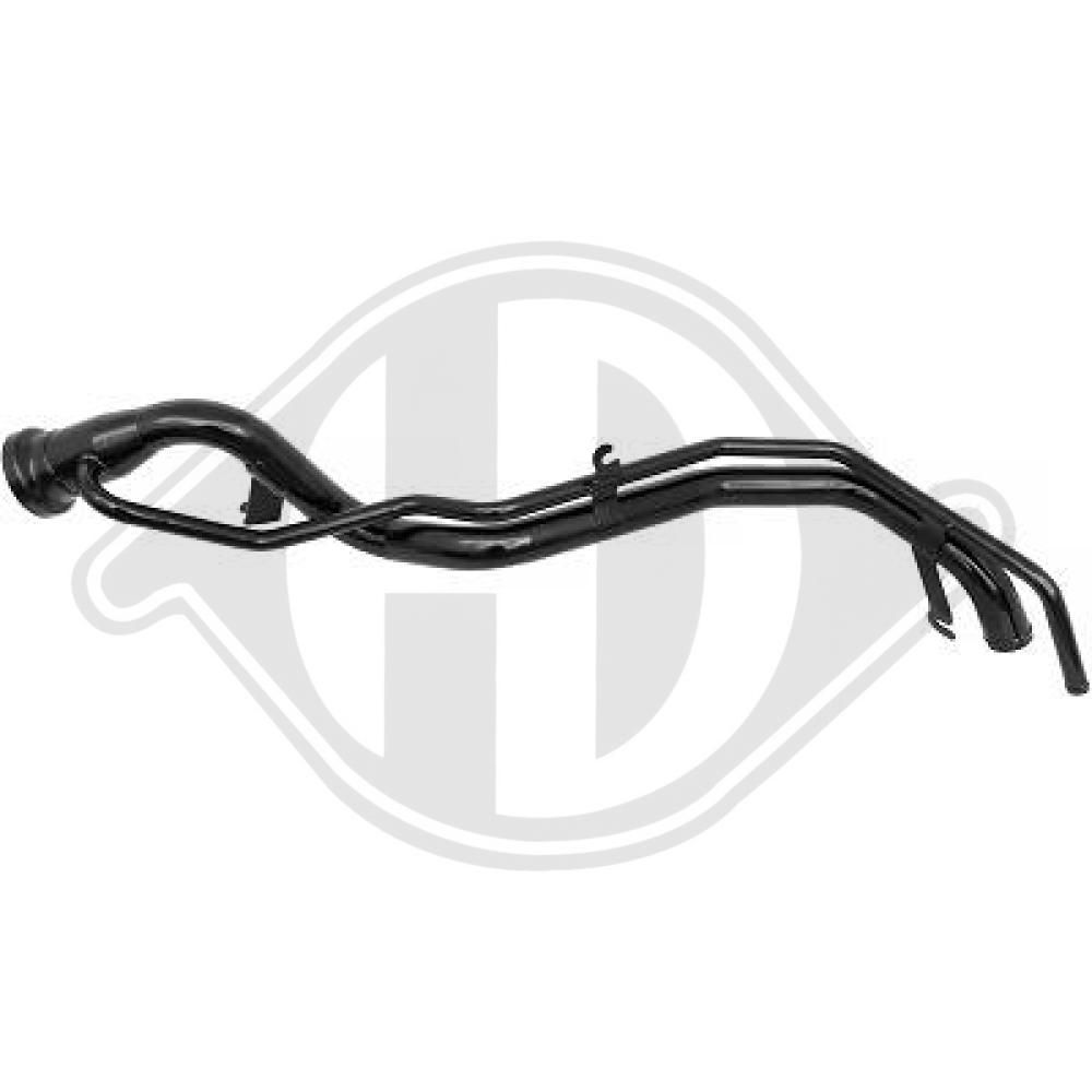 DIEDERICHS Einfüllstutzen, Kraftstoffbehälter 9143211 für Mercedes