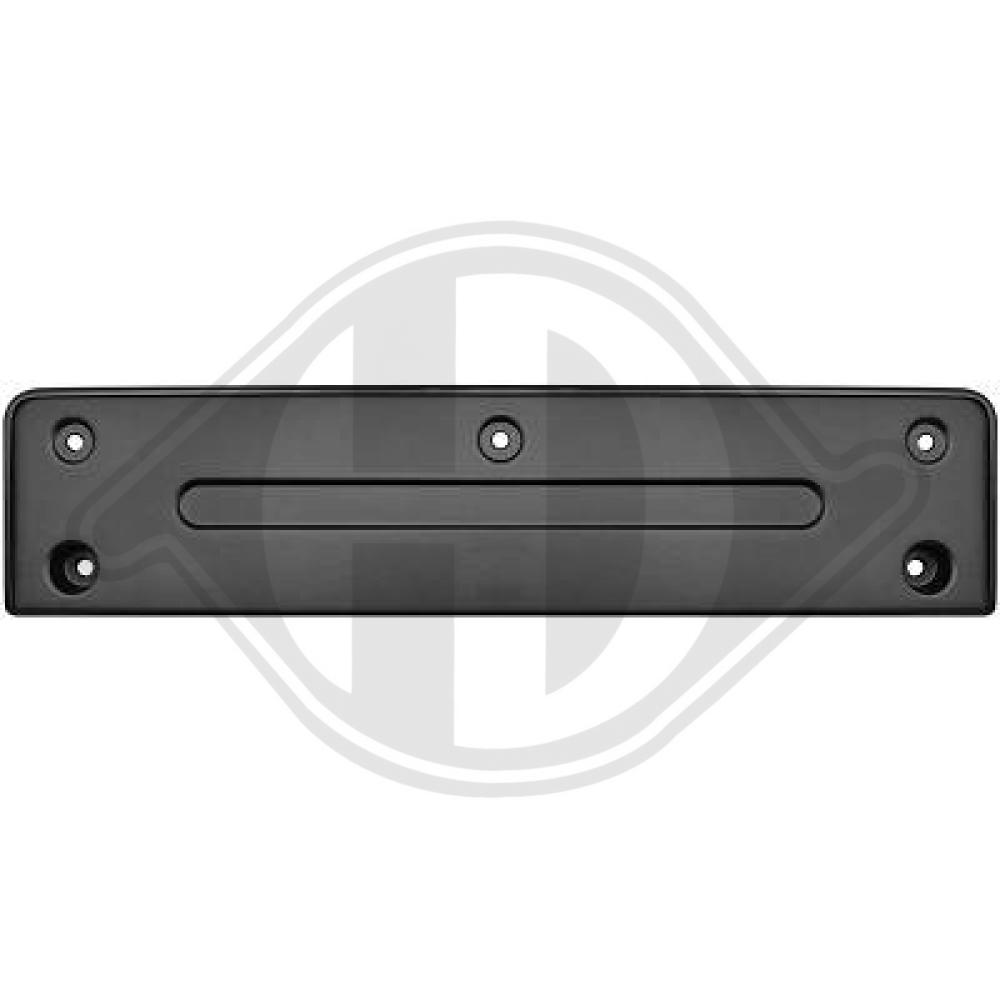 DIEDERICHS Kennzeichenhalter 2255154 vorne für VW