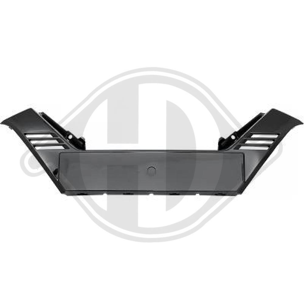 DIEDERICHS Kennzeichenhalter 6046961 vorne für NISSAN