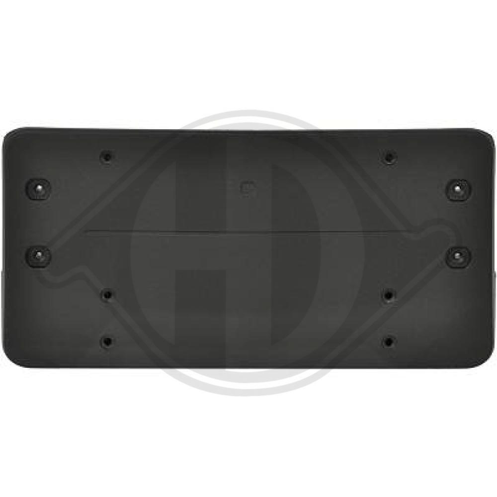 DIEDERICHS Kennzeichenhalter zub00328 vorne für Mercedes