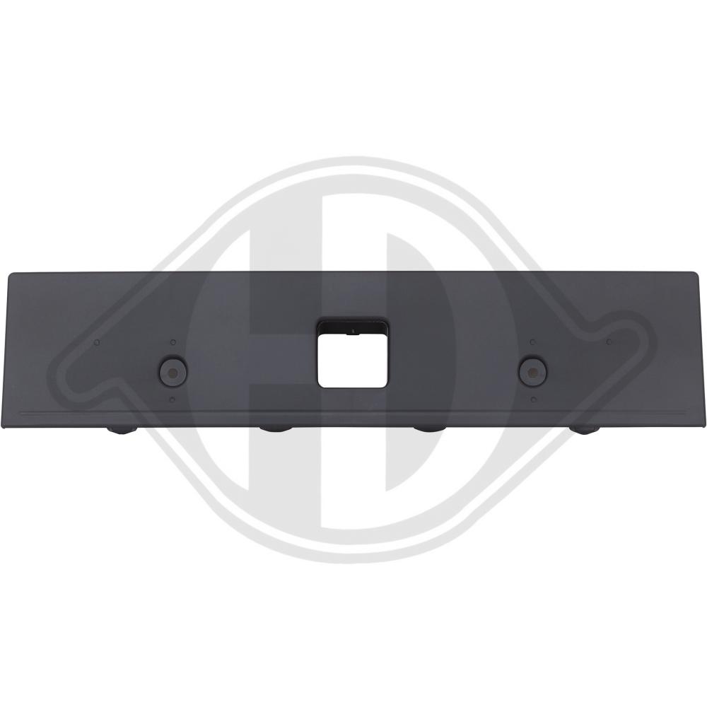 DIEDERICHS Kennzeichenhalter 4237054 vorne für Peugeot