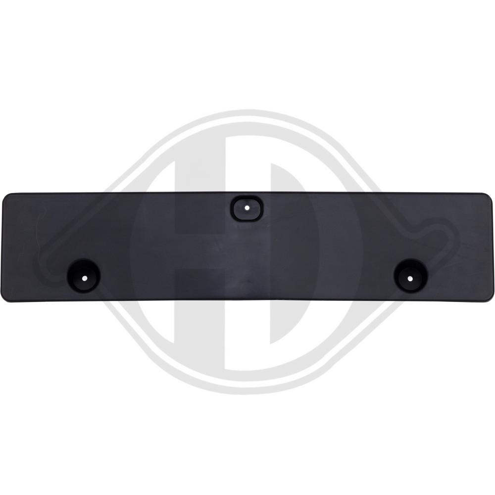 DIEDERICHS Kennzeichenhalter zub00478 vorne
