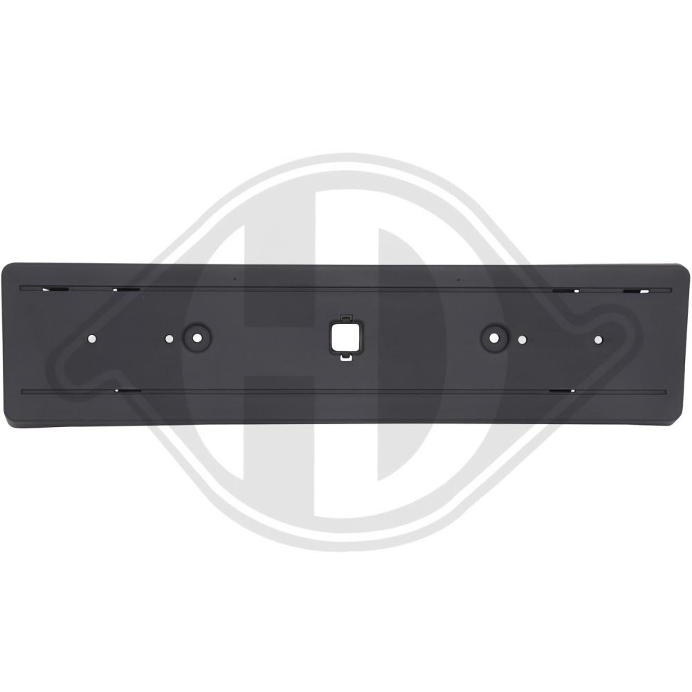DIEDERICHS Kennzeichenhalter 4246054 vorne für Peugeot