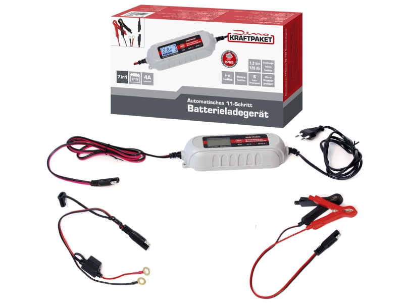 DINO Batterieladegerät vollautomatisches 4 Ampere 136312