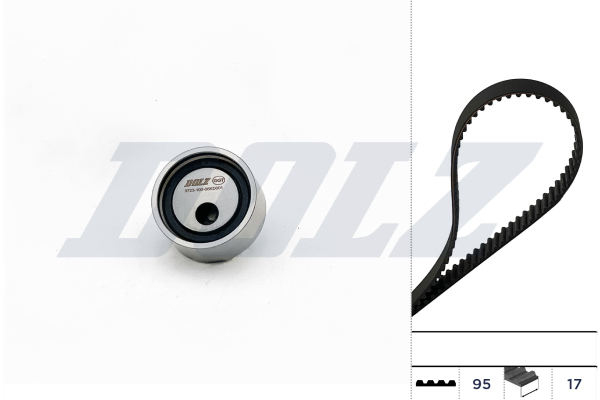 DOLZ Zahnriemensatz skd001 für RENAULT