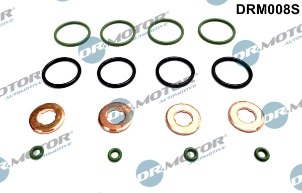 DR.MOTOR AUTOMOTIVE Dichtungssatz, Einspritzdüse drm008s für MINI Mercedes SMART