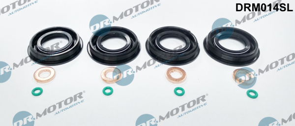 DR.MOTOR AUTOMOTIVE Dichtungssatz, Einspritzdüse drm014sl für DS Ford Fiat ROVER
