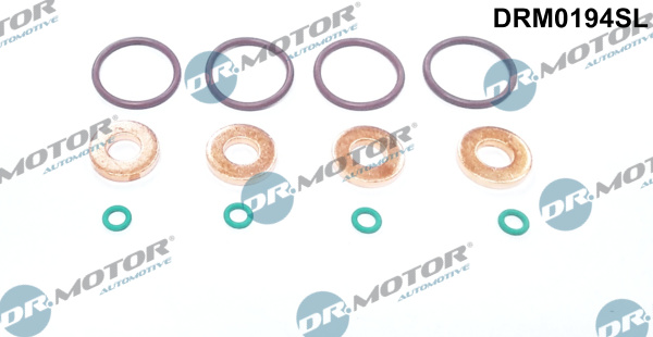 DR.MOTOR AUTOMOTIVE Dichtungssatz, Einspritzdüse drm0194sl für HONDA