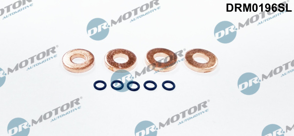 DR.MOTOR AUTOMOTIVE Dichtungssatz, Einspritzdüse drm0196sl für Peugeot