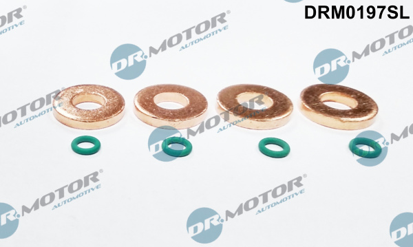 DR.MOTOR AUTOMOTIVE Dichtungssatz, Einspritzdüse drm0197sl