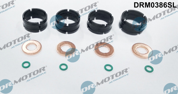 DR.MOTOR AUTOMOTIVE Dichtungssatz, Einspritzdüse drm0386sl für Citroën/Peugeot Fiat
