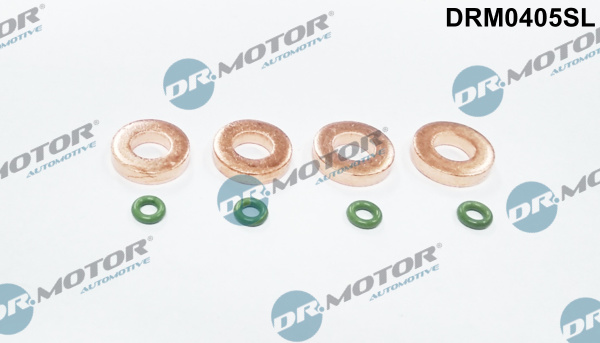 DR.MOTOR AUTOMOTIVE Dichtungssatz, Einspritzdüse drm0405sl