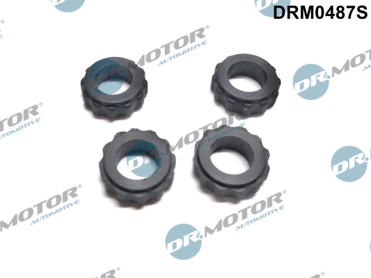 DR.MOTOR AUTOMOTIVE Dichtring, Einspritzventil drm0487s unten für MAZDA