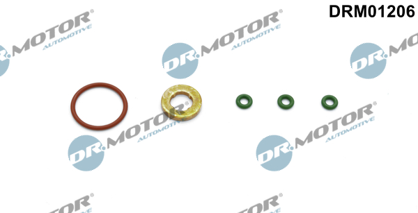 DR.MOTOR AUTOMOTIVE Dichtungssatz, Einspritzdüse drm01206 für VW