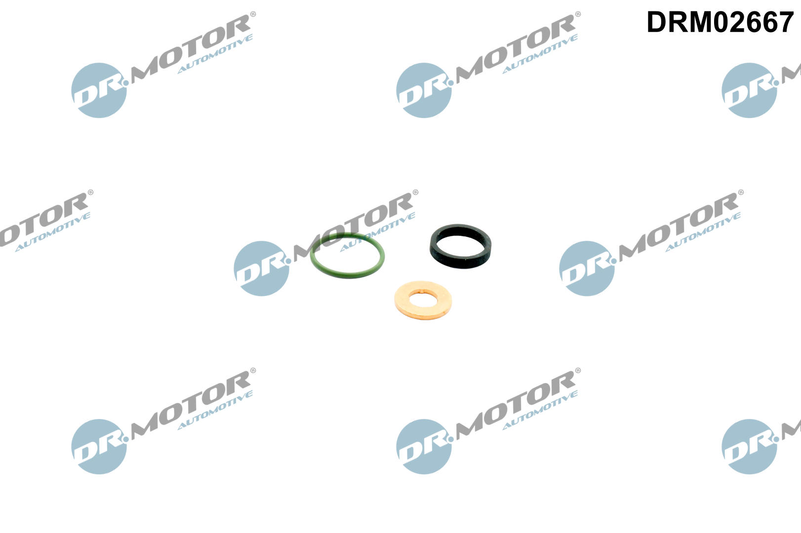 DR.MOTOR AUTOMOTIVE Dichtungssatz, Einspritzdüse drm02667 für KIA