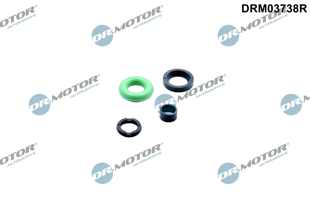 DR.MOTOR AUTOMOTIVE Dichtungssatz, Einspritzdüse drm03738r für Volvo