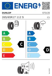 DUNLOP Sommerreifen "265/65R17 112S - Grandtrek AT 20", Art.-Nr. 573135