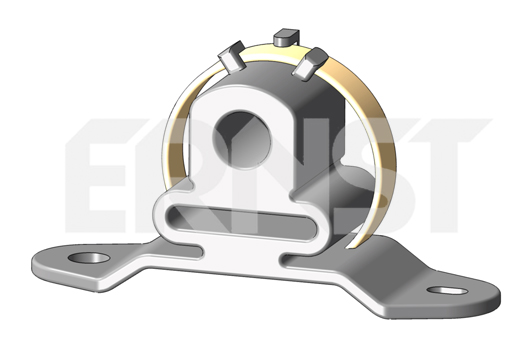 ERNST Halter, Abgasanlage 492751 für Opel Citroën Peugeot